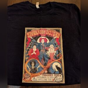 Unisex Bella Canvas Sanderson Sisters T-shirt Size XL